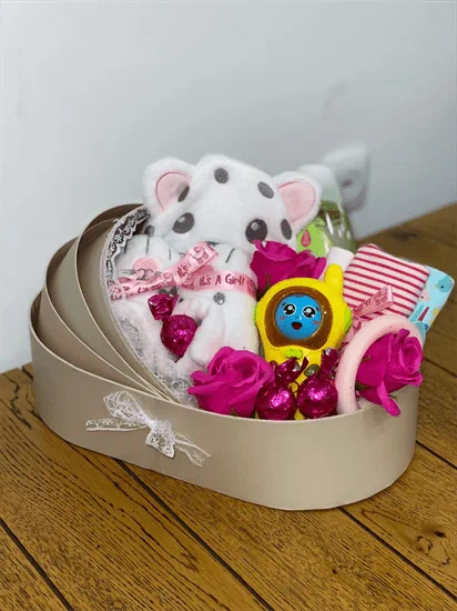 מארז לידה בת בעגלת תינוק